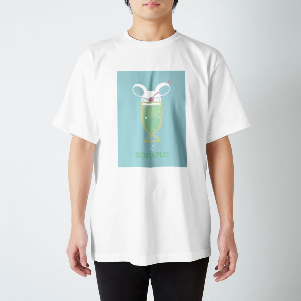 行商人うじゅのうじゅとソーダフロート Regular Fit T-Shirt