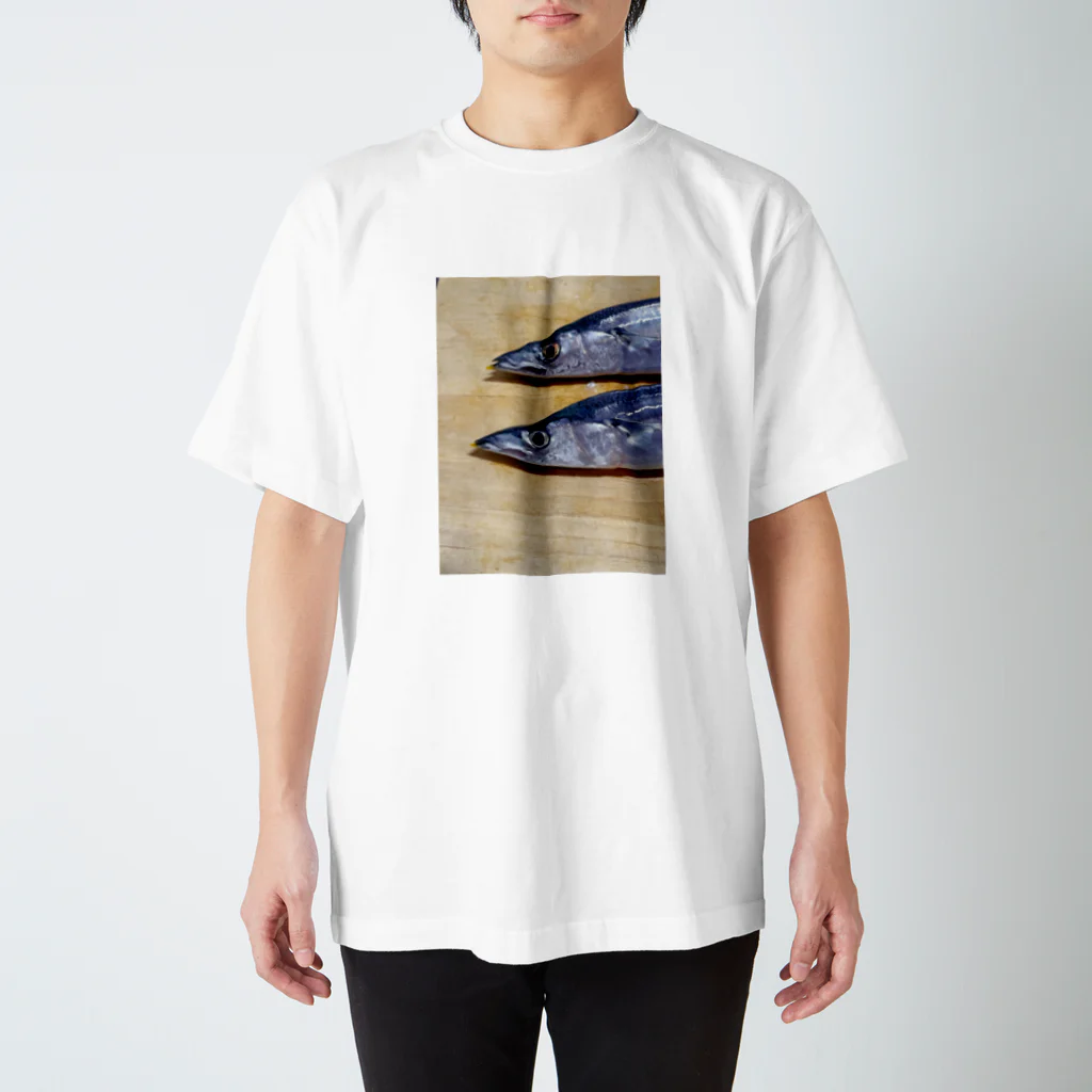 mashu丸の秋刀魚 Regular Fit T-Shirt