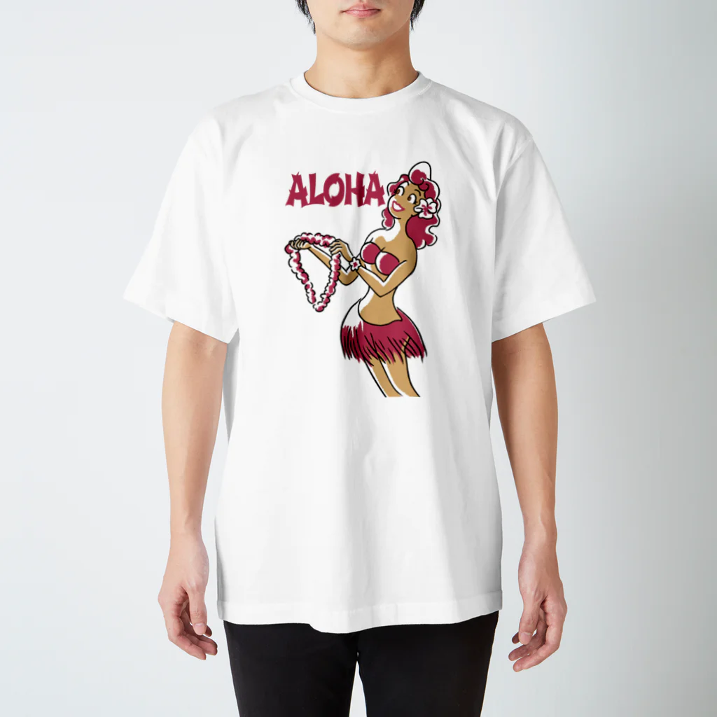 PPBOBBY13のAloha & Mahalo スタンダードTシャツ