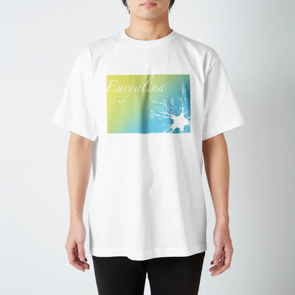 海の生き物のお店～MeriMarMare(ﾒﾘ･ﾏﾙ・ﾏｰﾚ)〜の【テヅルモヅル】-グラデーション- Regular Fit T-Shirt