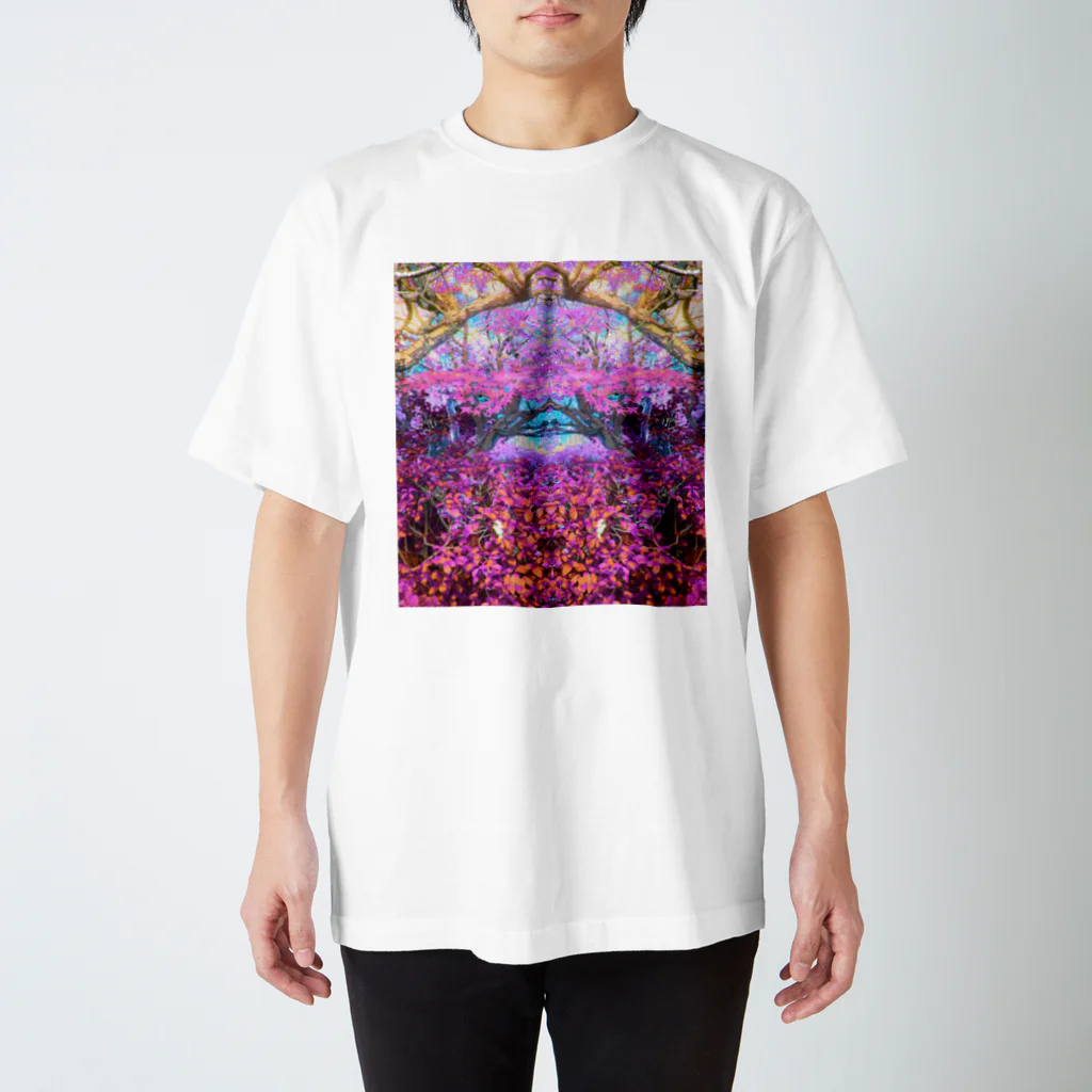 精霊電設の妖精の住む森 Regular Fit T-Shirt