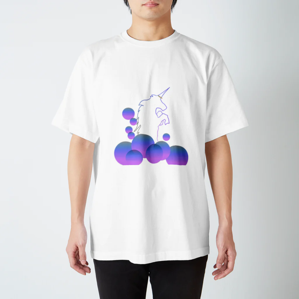 ytrktのなんちゃってユニコーン Regular Fit T-Shirt