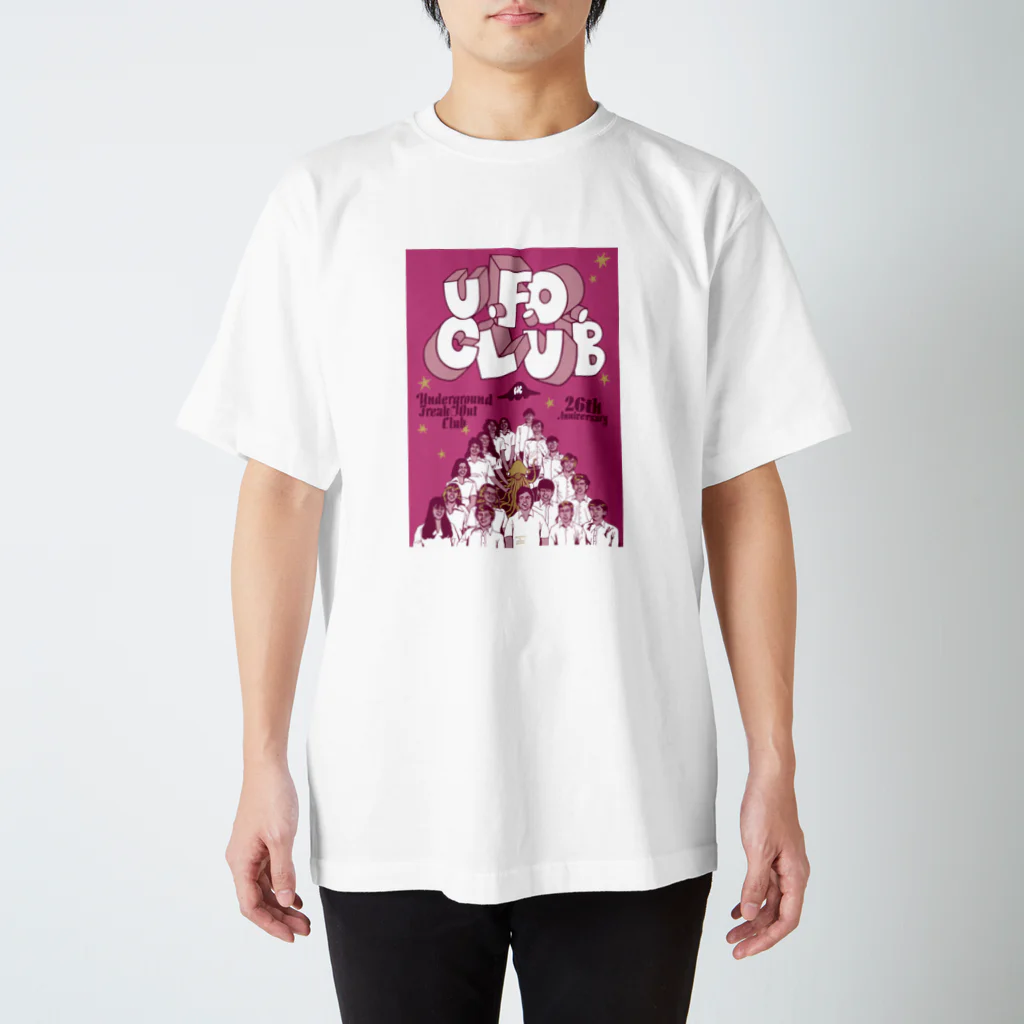 東高円寺U.F.O.CLUB webshopのU.F.O.CLUB 26th Anniversary オリジナルTシャツ スタンダードTシャツ