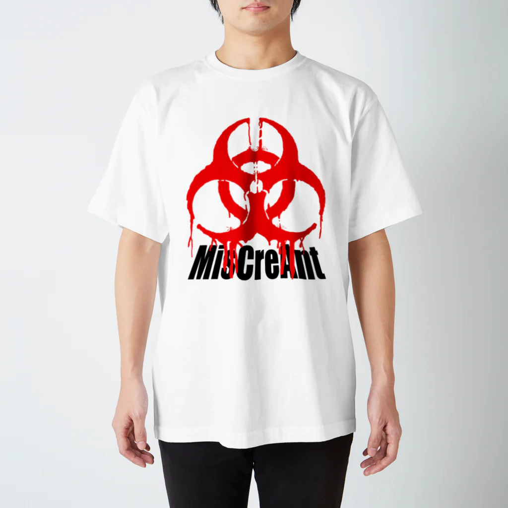 MisCreAntミスクリアントのバイオハザード スタンダードTシャツ