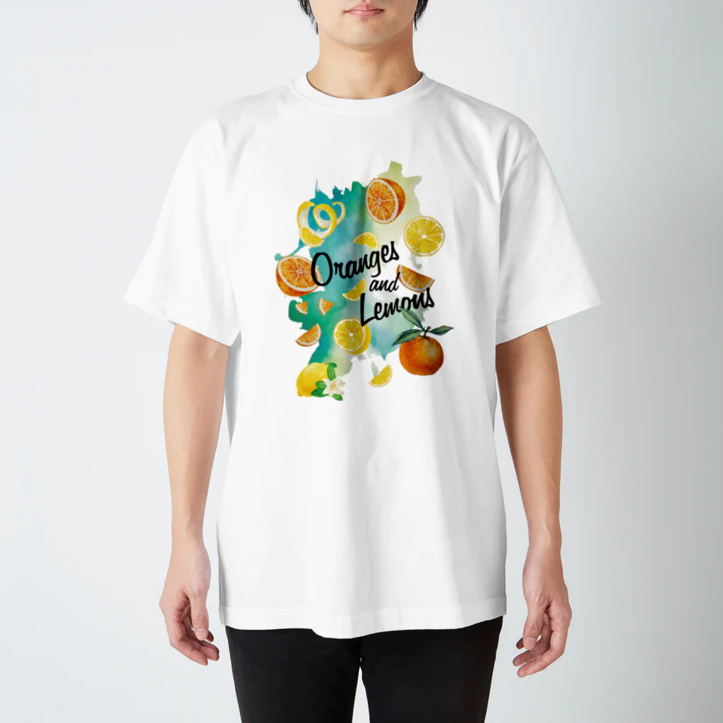 ベクタークリエイティブショップのOranges and Lemons スタンダードTシャツ