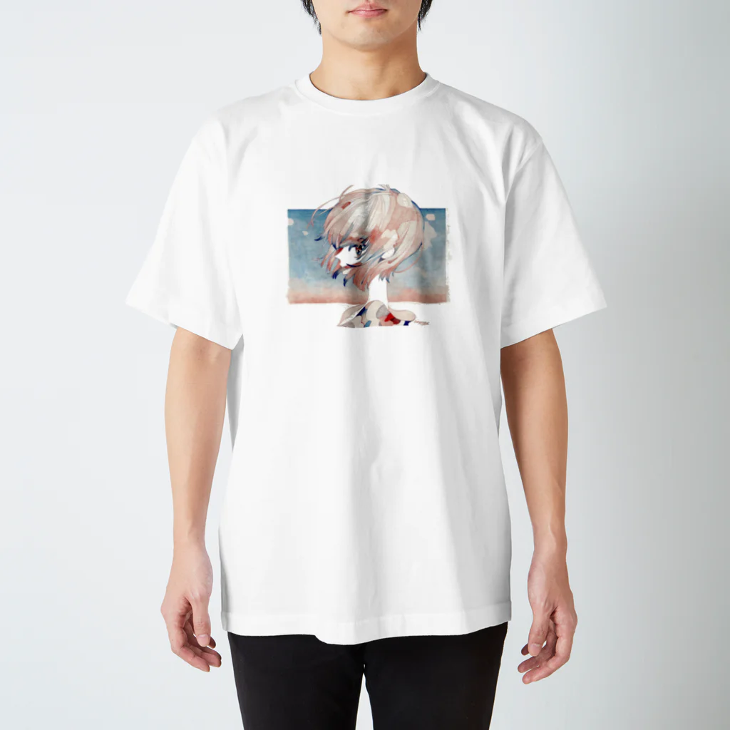 九花きゅうのたそがれ Regular Fit T-Shirt