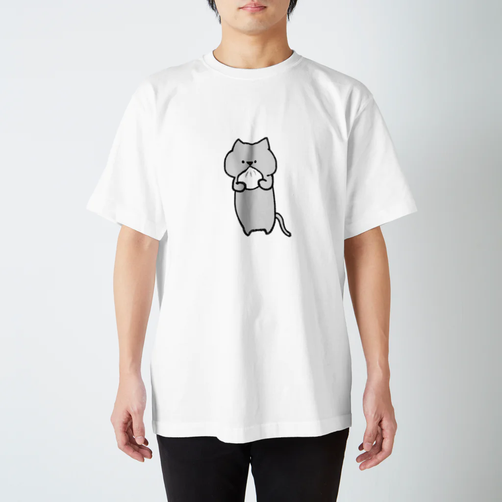 Rutaoのふゆのねこさん【肉まん】 Regular Fit T-Shirt