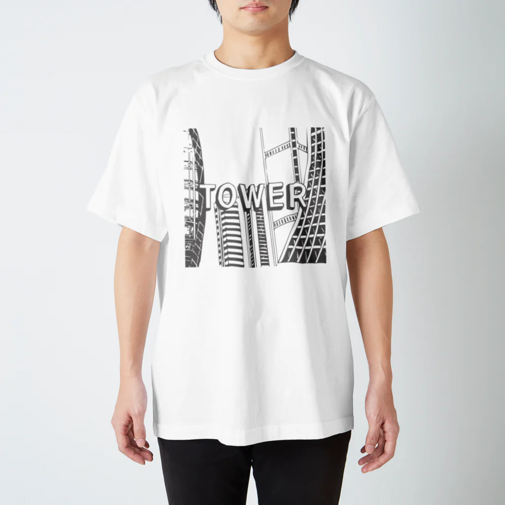 shiiiii_eのタワー Regular Fit T-Shirt