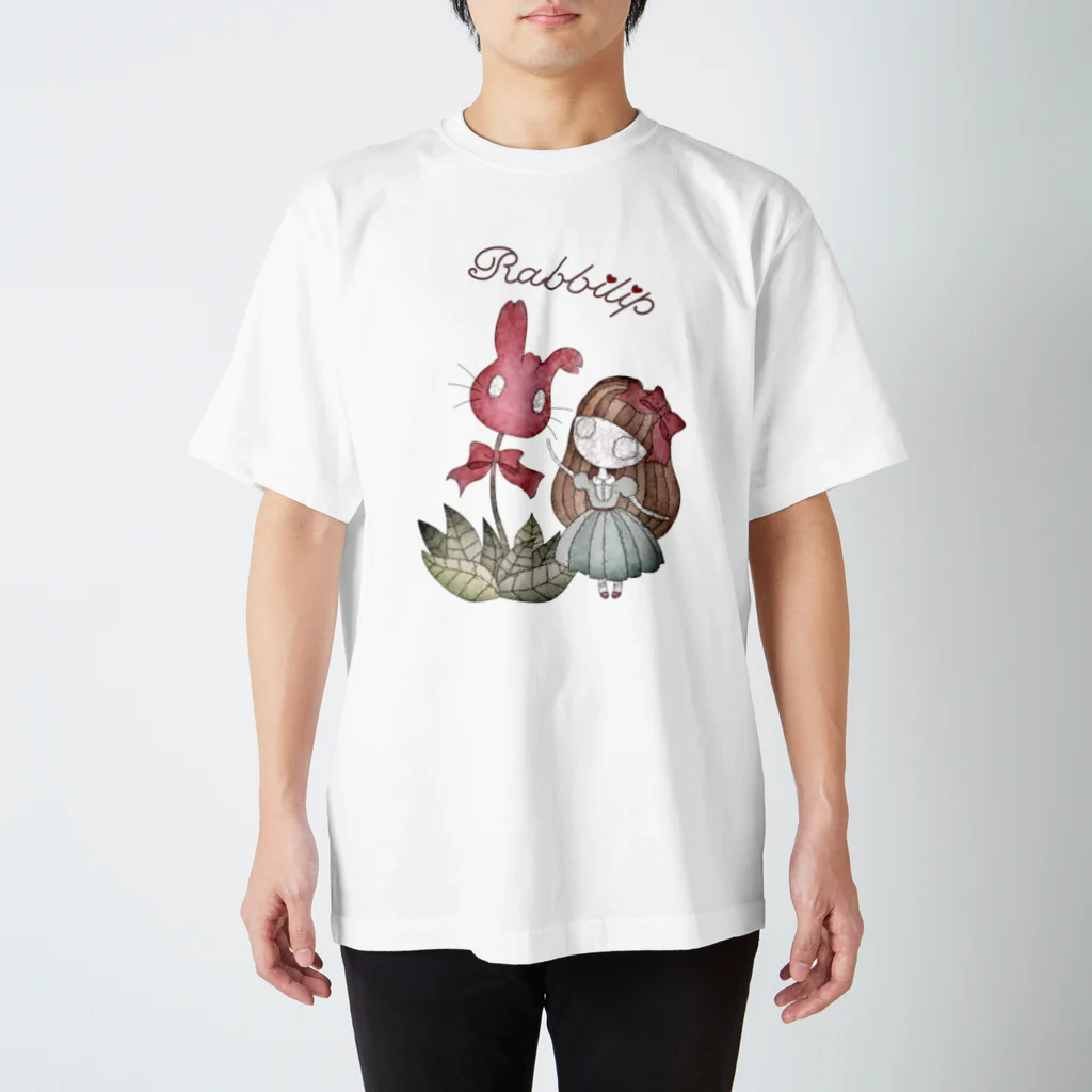 めいめい森のベルガットのRabbilip Regular Fit T-Shirt