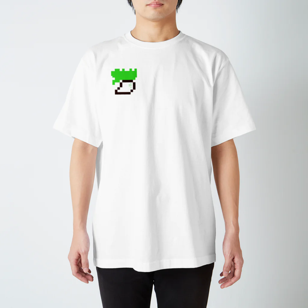 Seeds of happinessのラッキー大根#12 スタンダードTシャツ