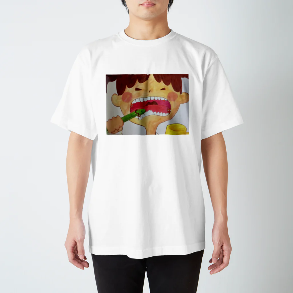 甲木智子のくうちゃんのハミガキ スタンダードTシャツ