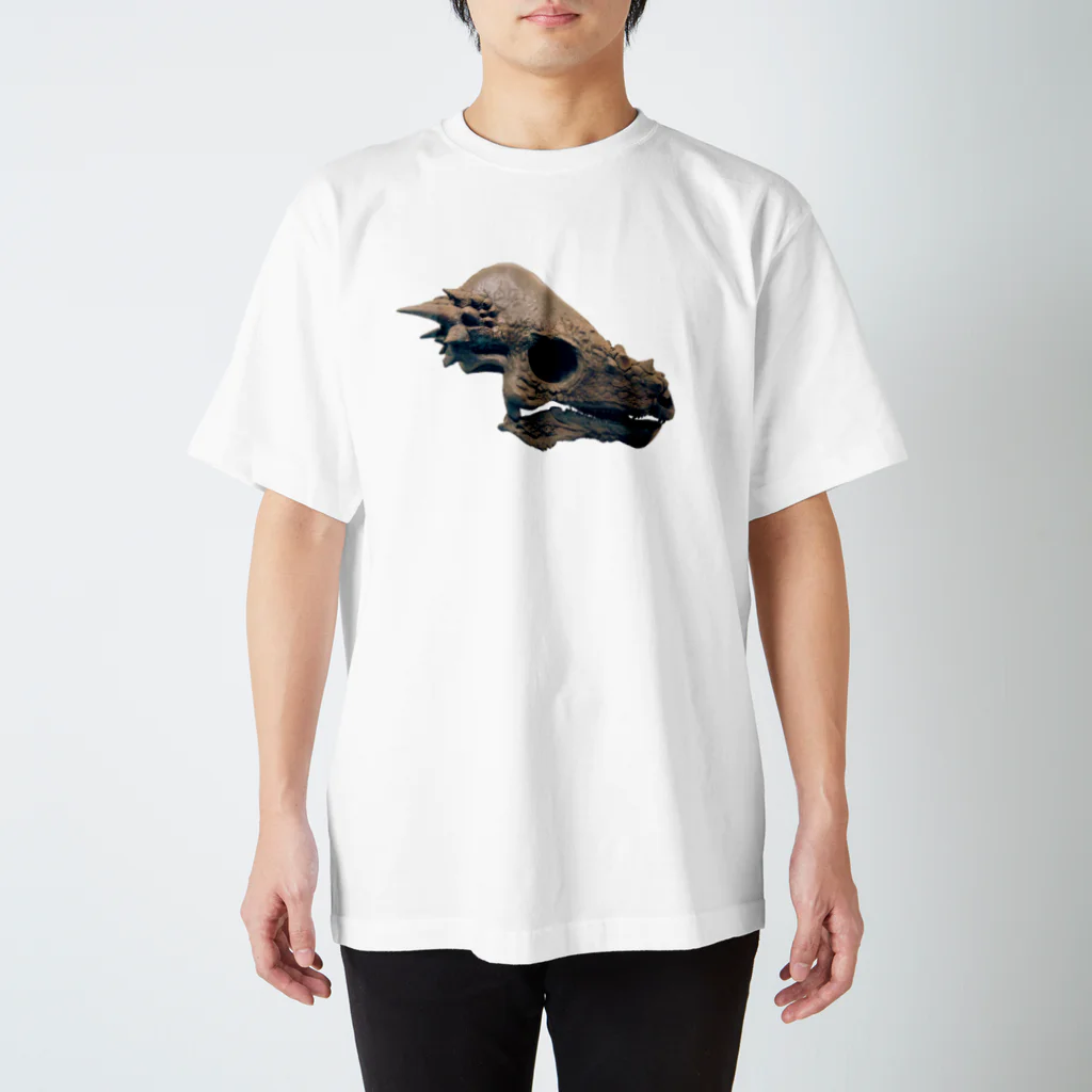 Rubbishのパキケファロサウルス 頭骨 Regular Fit T-Shirt