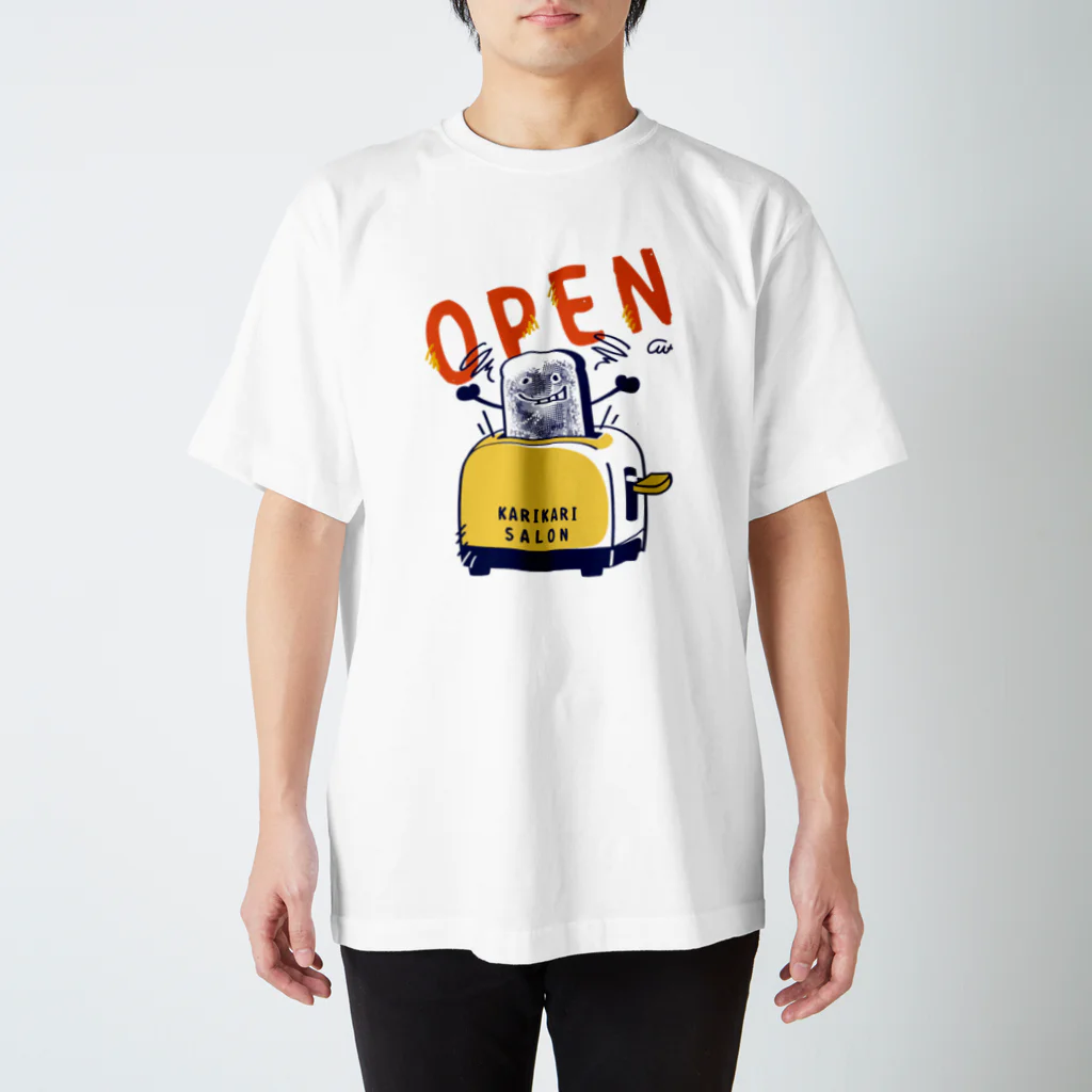 イラスト MONYAAT のカリカリサロンF Regular Fit T-Shirt