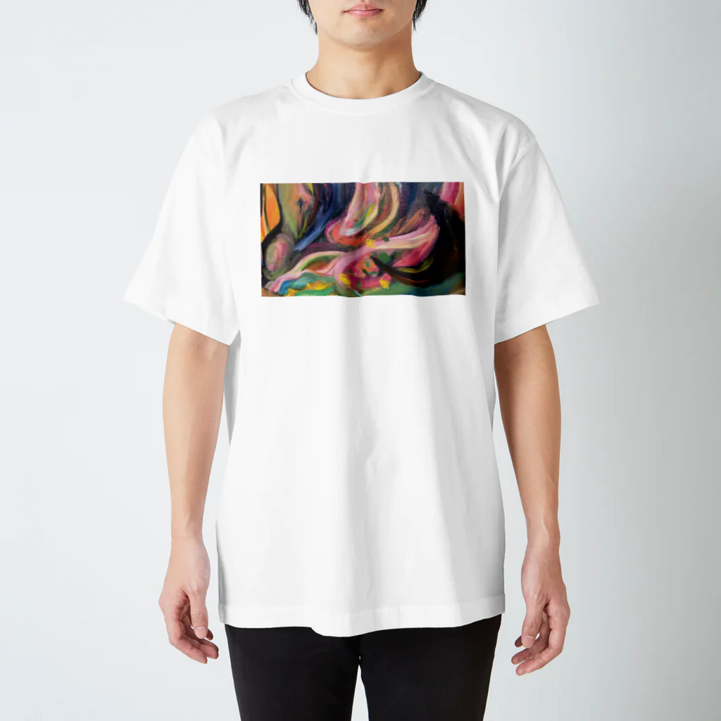 アートセラピストの油絵　水彩ハウスの油絵　無意識の力 Regular Fit T-Shirt