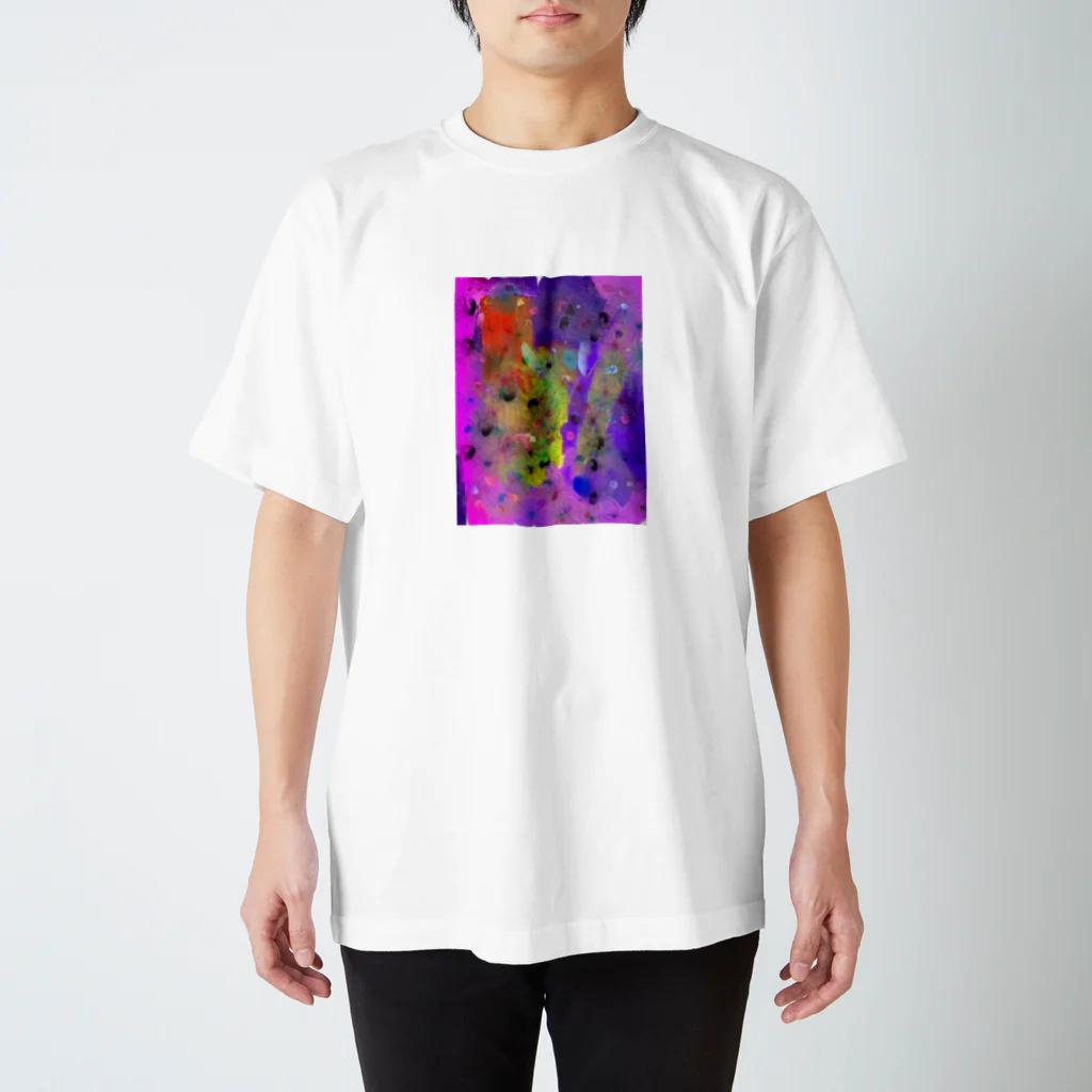 いほーじんA🇹🇭非リゾート的PHUKETの4歳のお絵描き スタンダードTシャツ