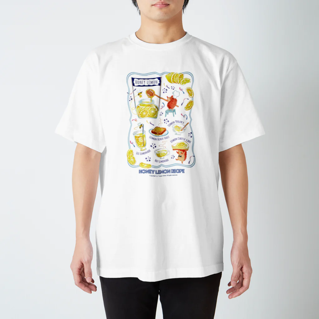 イラストレーター おおでゆかこのHONEY LEMON Regular Fit T-Shirt