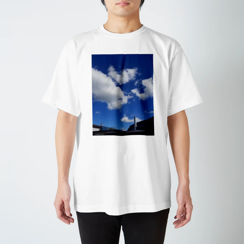 早乙女　ひかるのふぁっショーン　blue Regular Fit T-Shirt