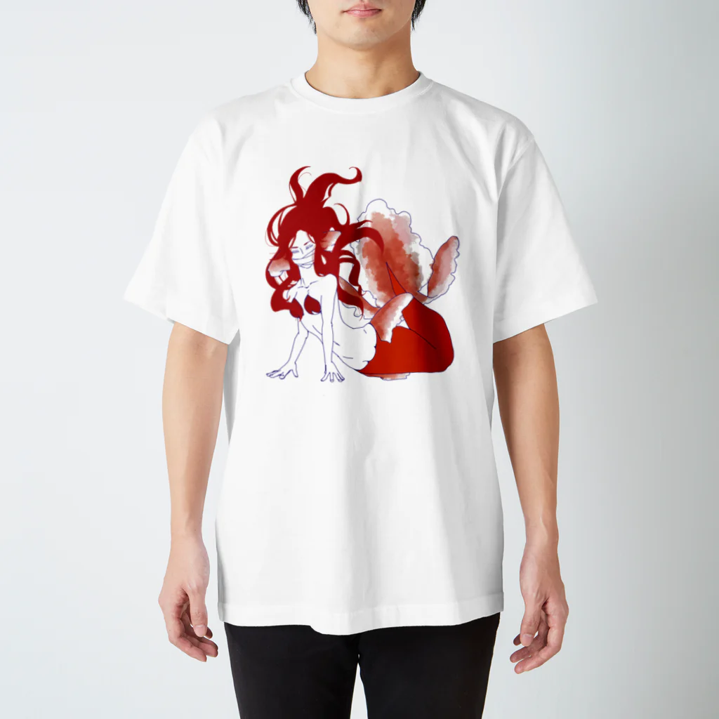 BRILLIANT-TAILの金魚姫 Regular Fit T-Shirt