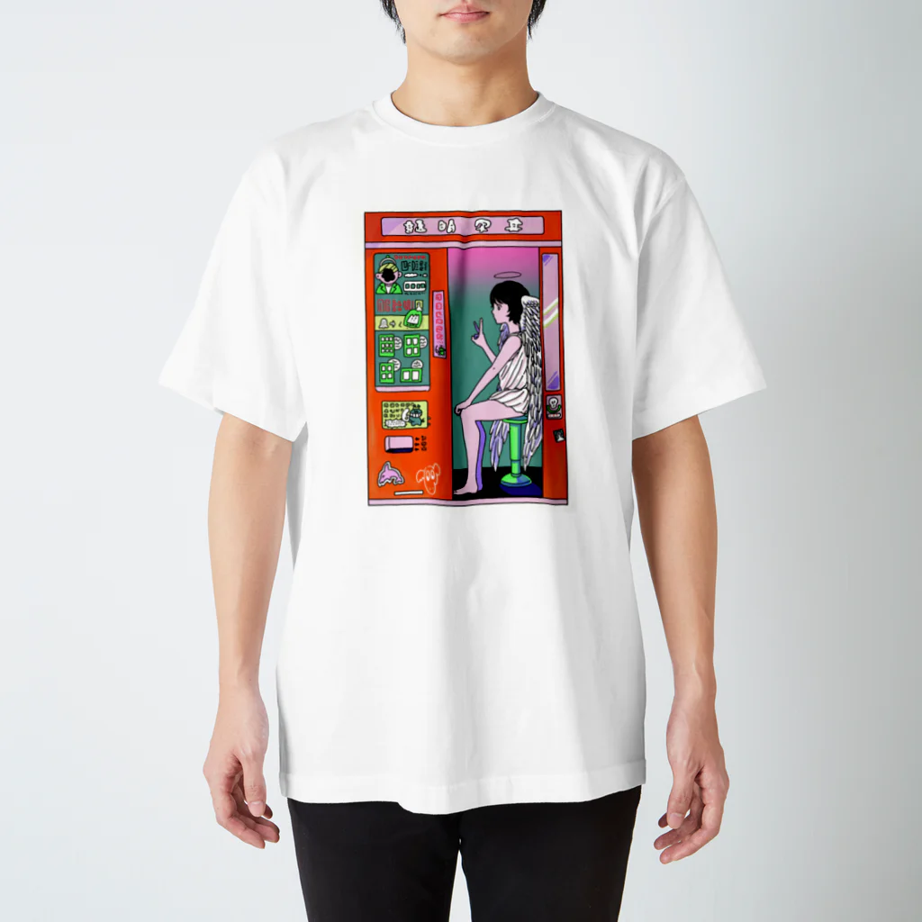 もももも桃ももももももの就活アンジェリカ スタンダードTシャツ