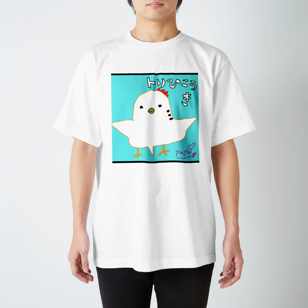 chiro&kuroのとりひこうき スタンダードTシャツ