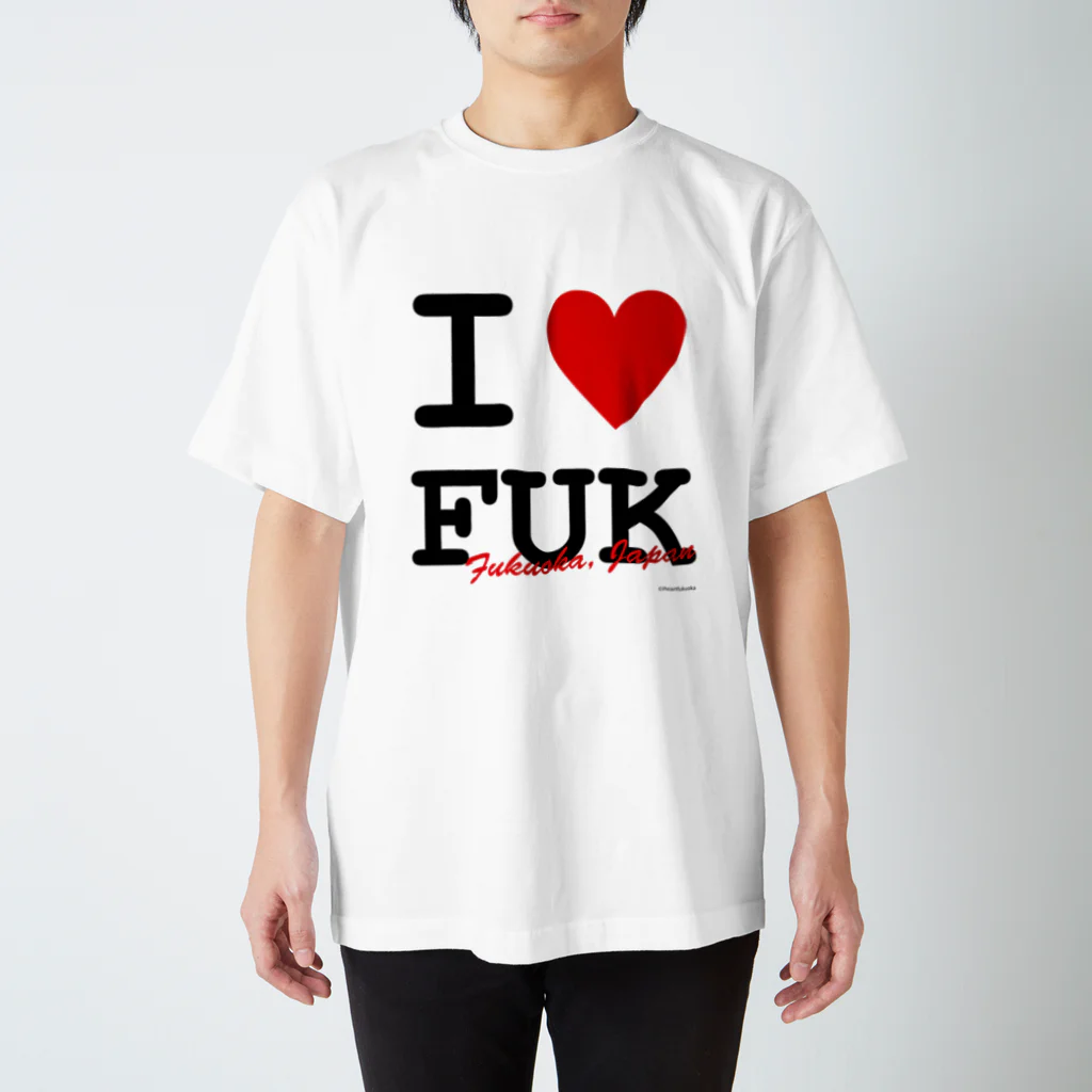 I ♥ FUKUOKAのI ♥ Fukuoka Regular Fit T-Shirt