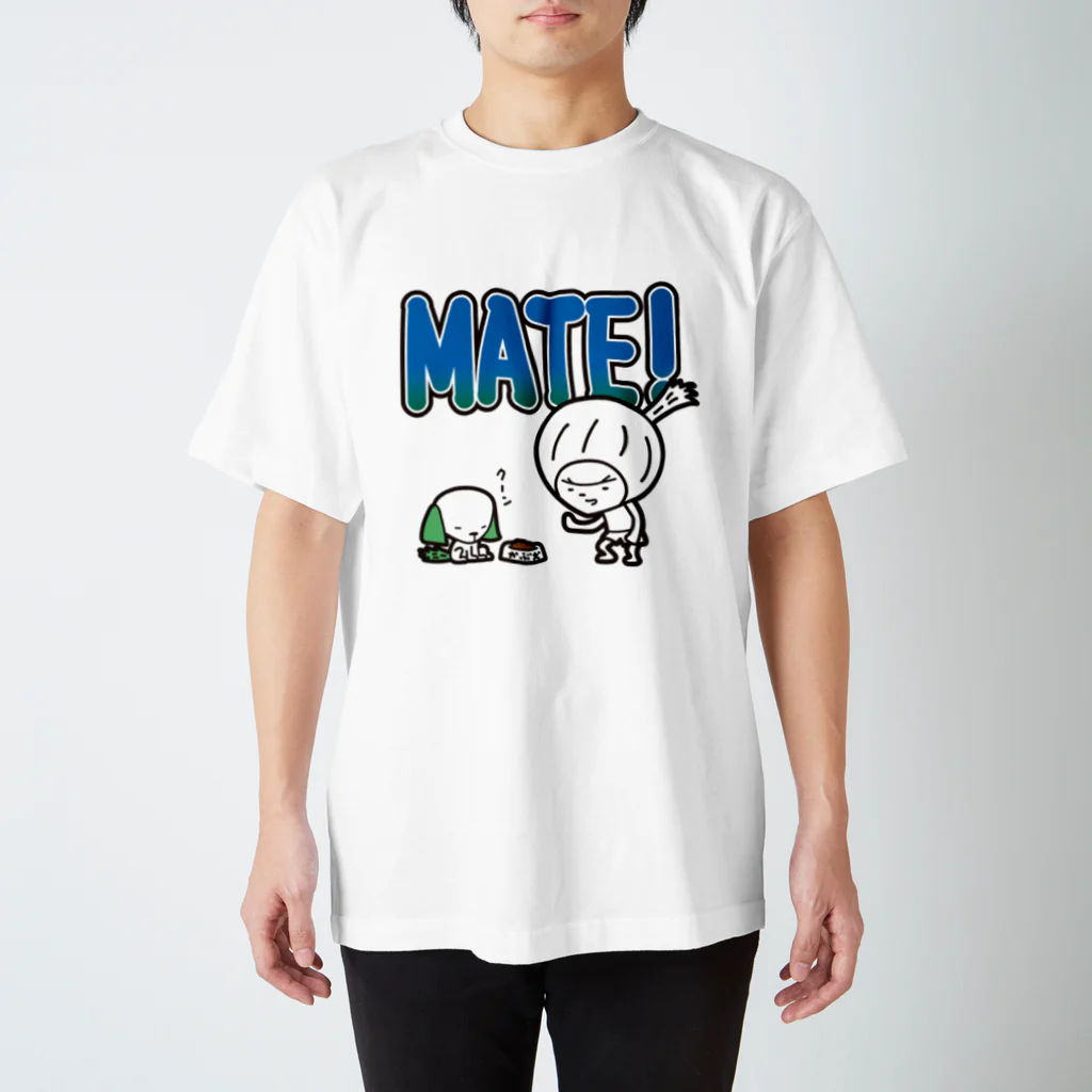 きくのらくがきのMATE!　きく＆かぶ犬 スタンダードTシャツ