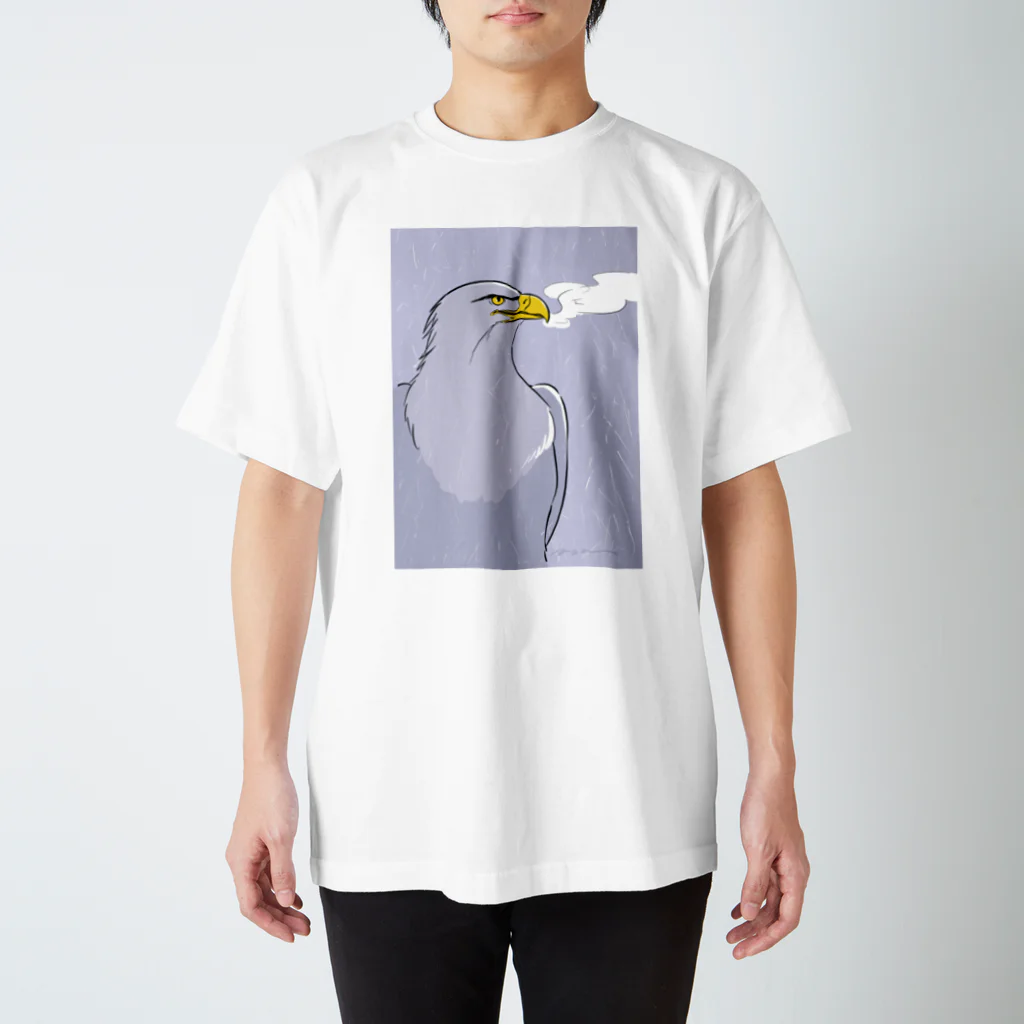 とりなうたのハクトウワシ Regular Fit T-Shirt