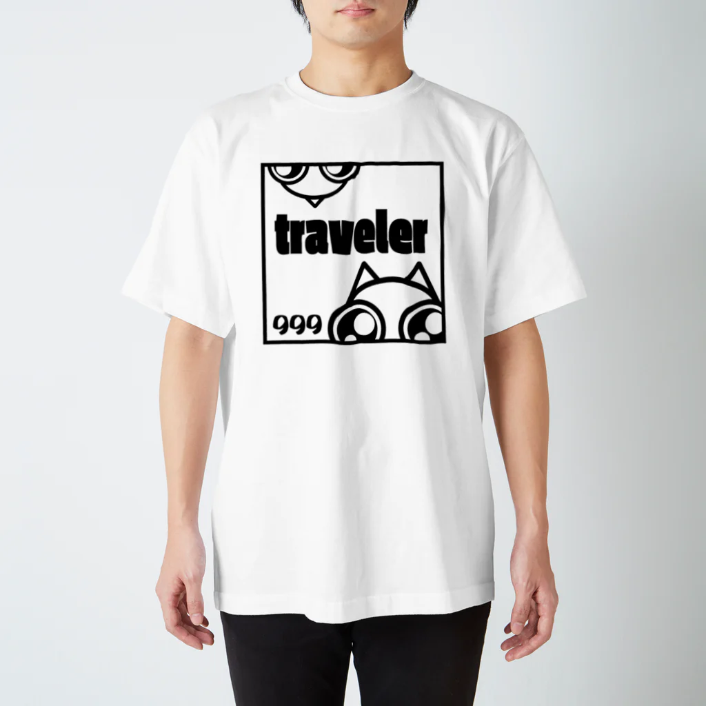 traveler999nftのTRAVELER999 キャラ スタンダードTシャツ