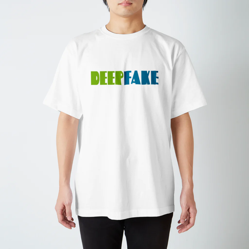 STEP_STOREのDEEPFAKE (COLOR) スタンダードTシャツ