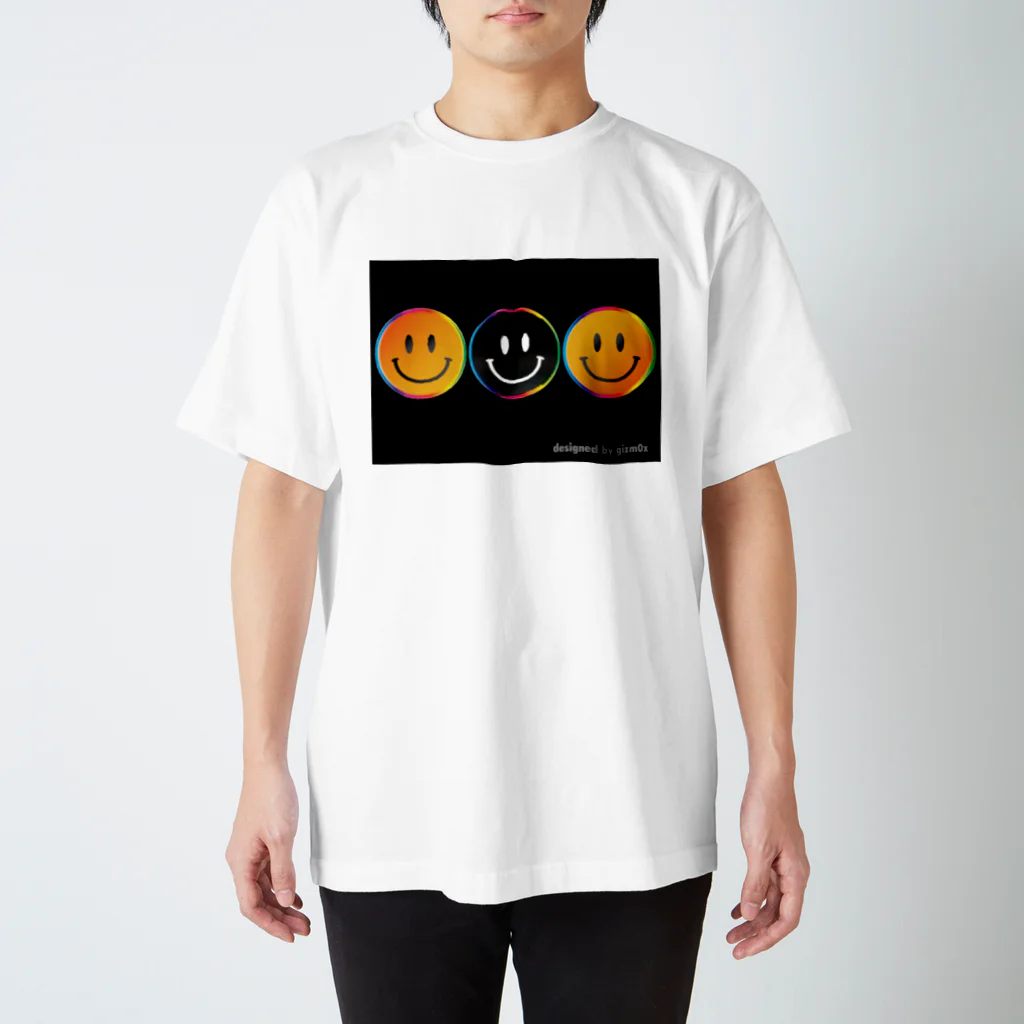 gizm0x_our_favorite_shopのSmily_face_303_BB_C スタンダードTシャツ