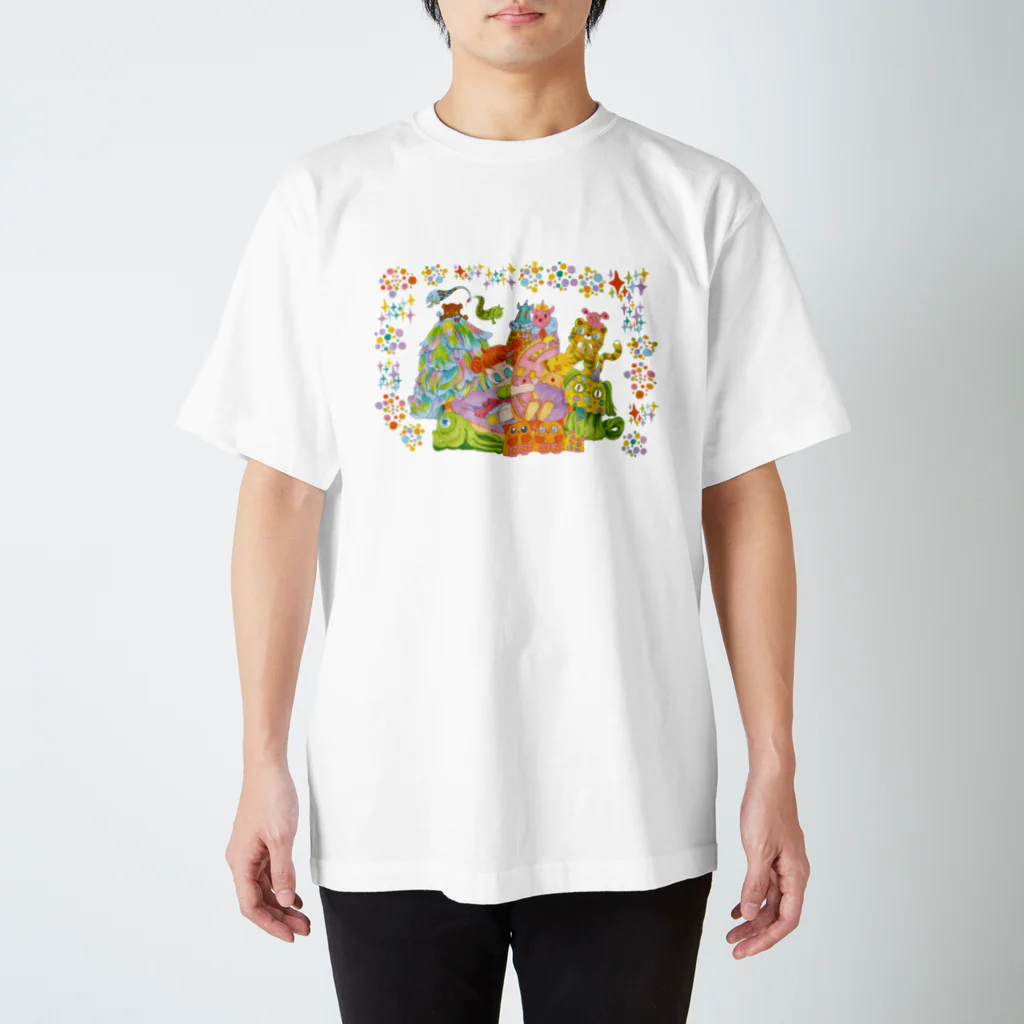 もーたんのぬいぐるみるーむ Regular Fit T-Shirt