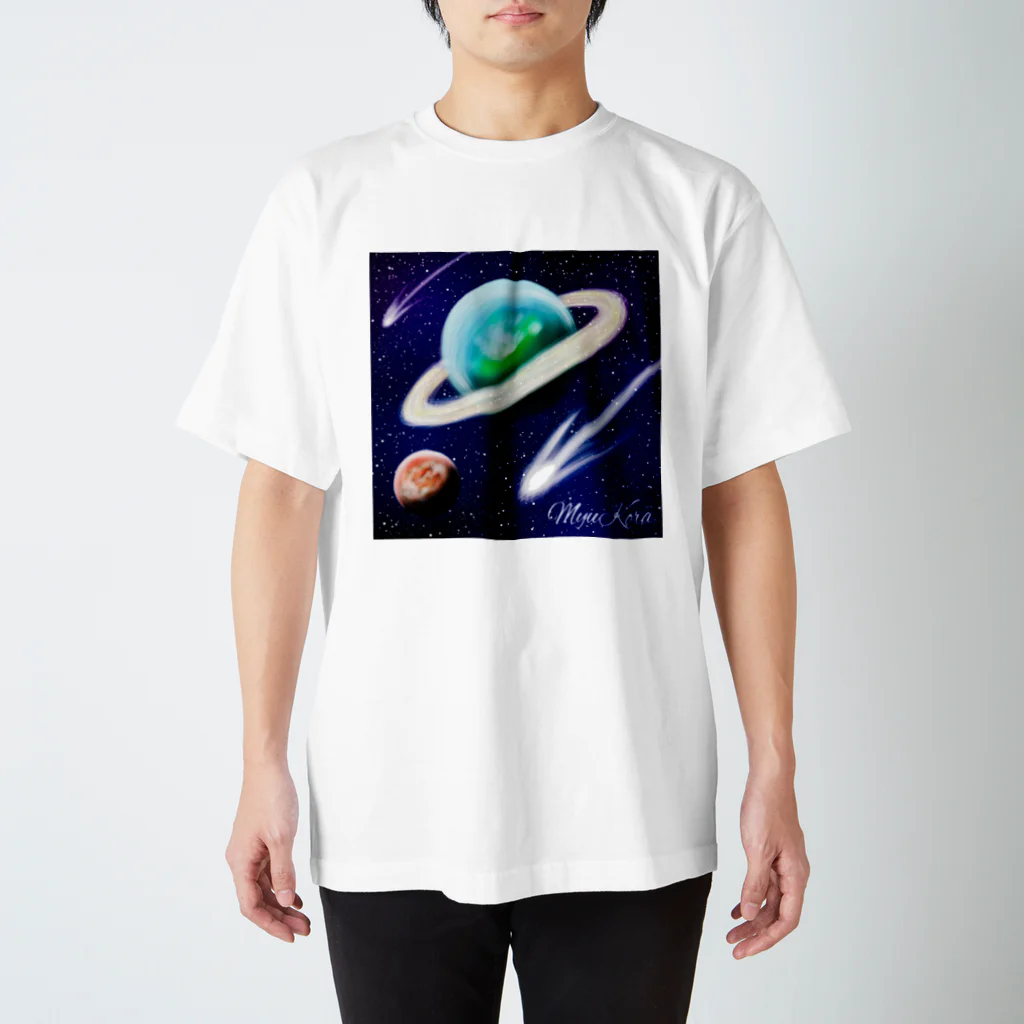 MyuKoraの宇宙のどこか スタンダードTシャツ