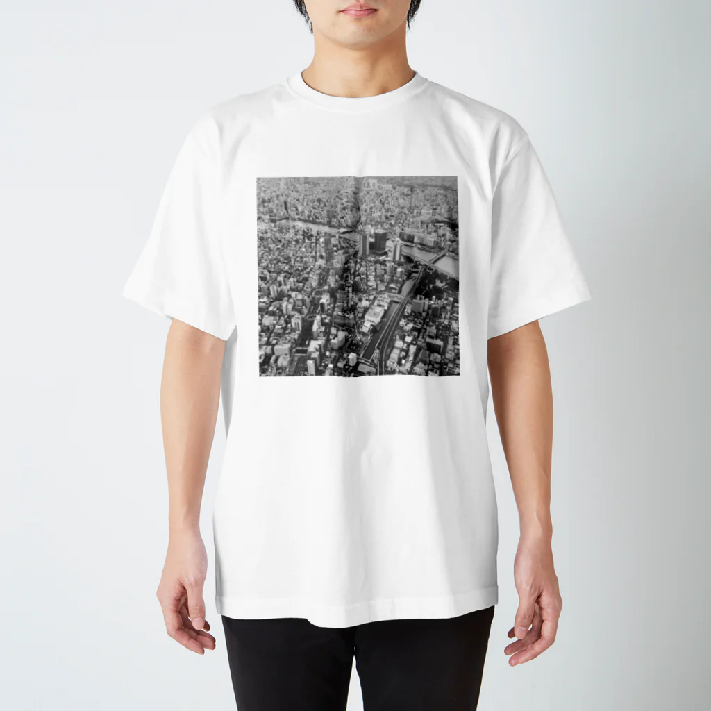 枠T専門店『Frame』の写真枠T/モノクロTOKYO スタンダードTシャツ