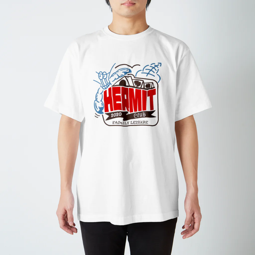 stack5のhermit club Regular Fit T-Shirt