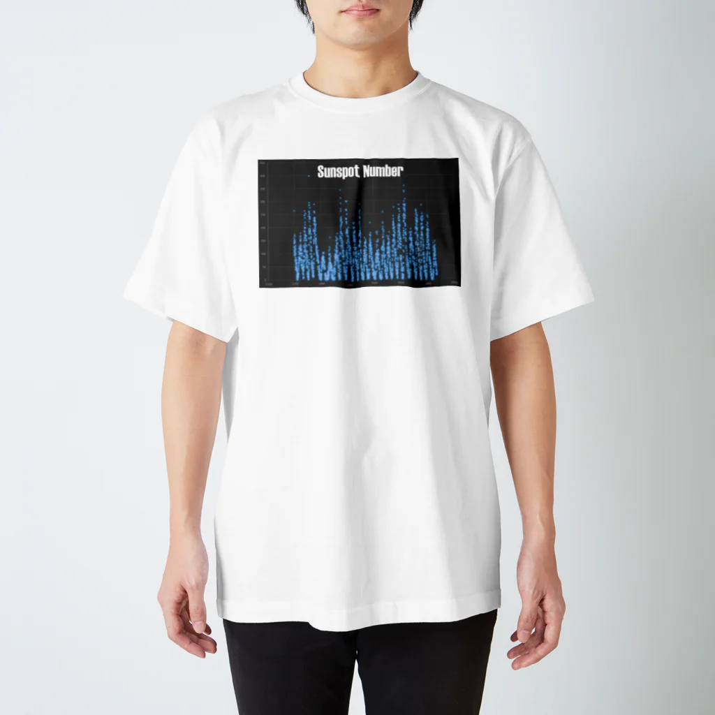 sword_to_のSunspotNumber LOGO Regular Fit T-Shirt