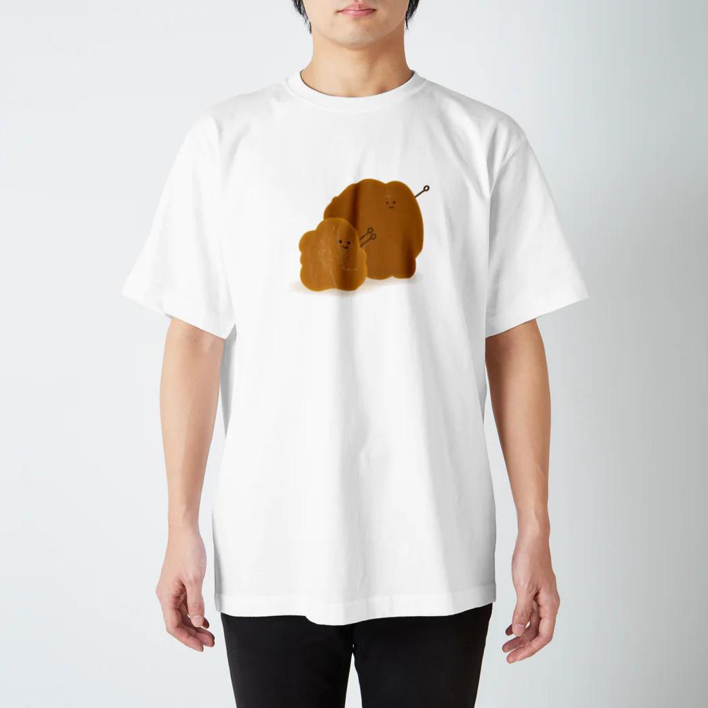 ご飯亭のDASSOU OMUSUBI_からあげ スタンダードTシャツ