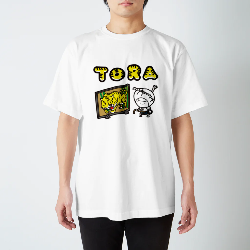 きくのらくがきのTORA きく スタンダードTシャツ