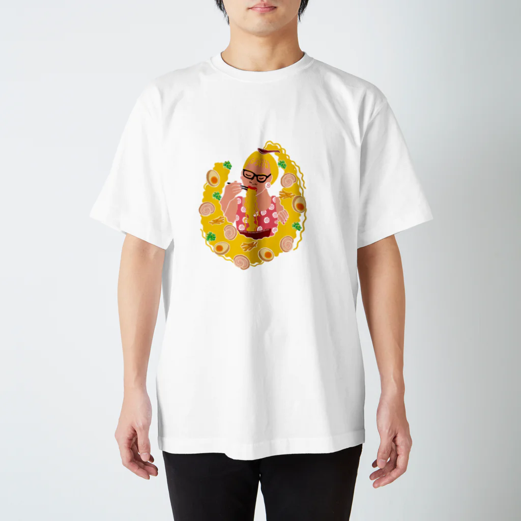 YUCANVASのラーメン大好き スタンダードTシャツ