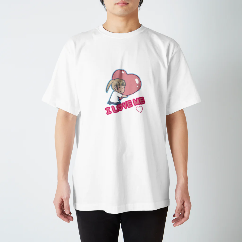 HAPPY storeのI Love Me スタンダードTシャツ