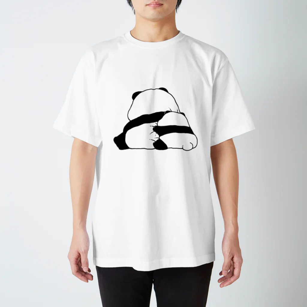 うみ🐼ゆるりんぱんだのまざこんぱんだ スタンダードTシャツ