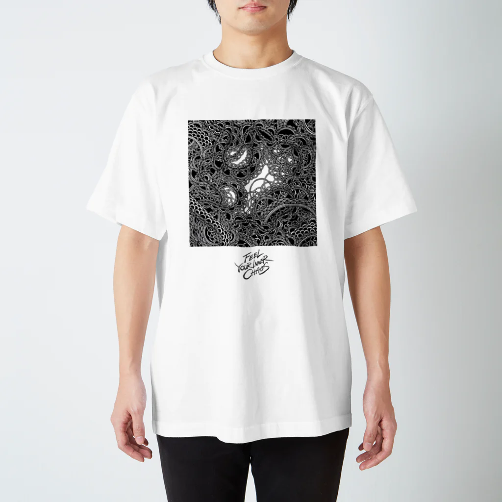 NAHO ISHII / 石井七歩のFEEL YOUR INNER CHAOS スタンダードTシャツ