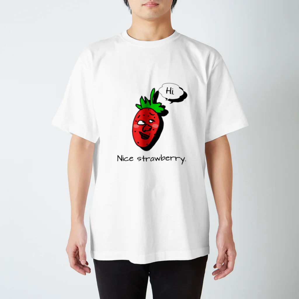 せとうみれもんのいちごちゃん スタンダードTシャツ