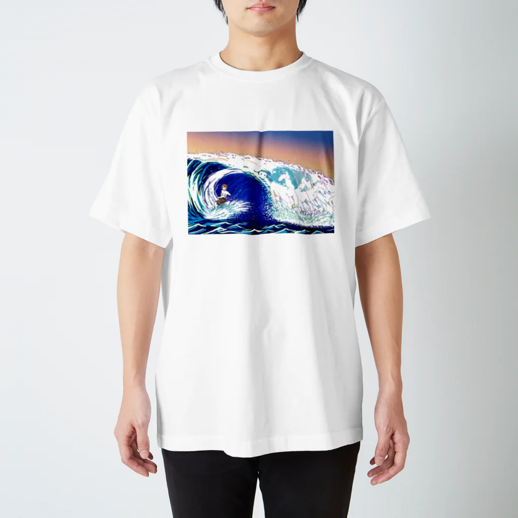 unknown＋storeの海を駆ける者たち スタンダードTシャツ