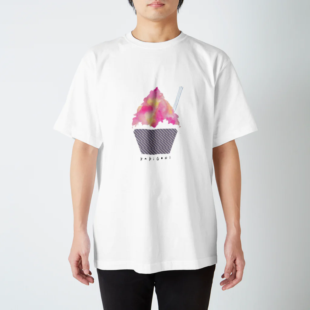 asaoのkakigori スタンダードTシャツ