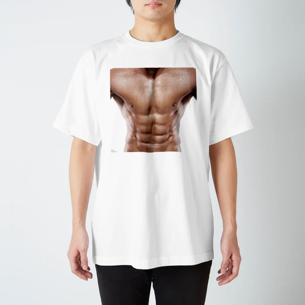 AAAstarsのマッチョのシックスパック Regular Fit T-Shirt