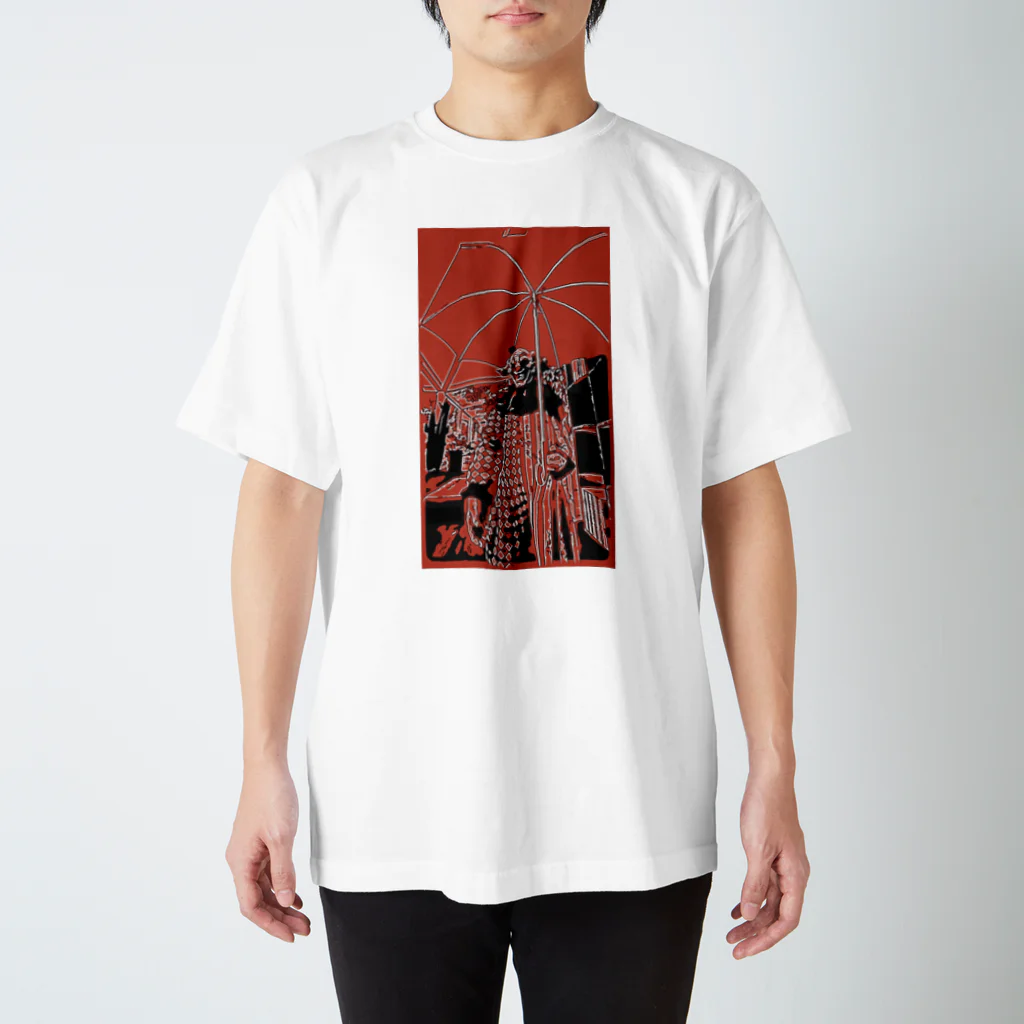 くじるん쿠지룬のべにさんぴえろ スタンダードTシャツ