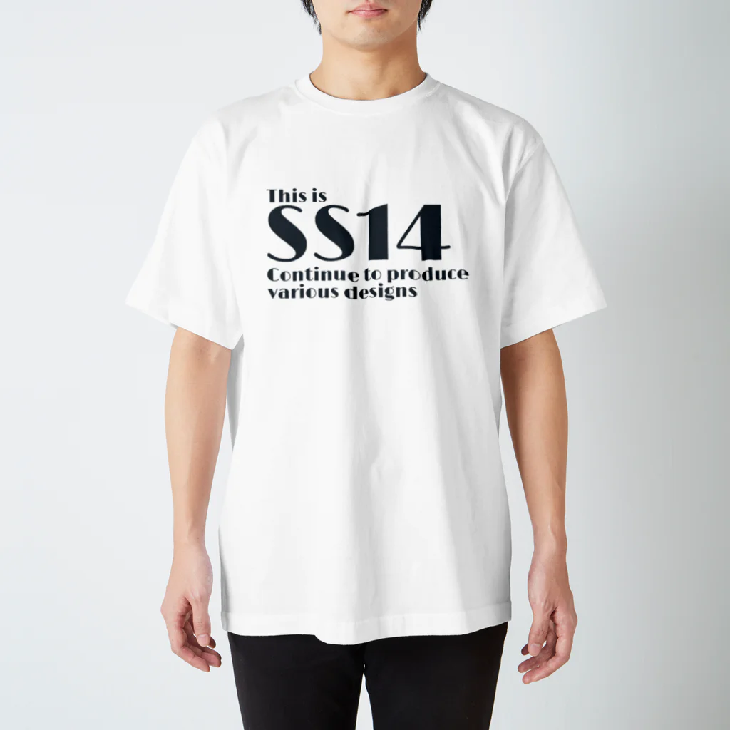 SS14 ProjectのThis is (SS14navy) スタンダードTシャツ