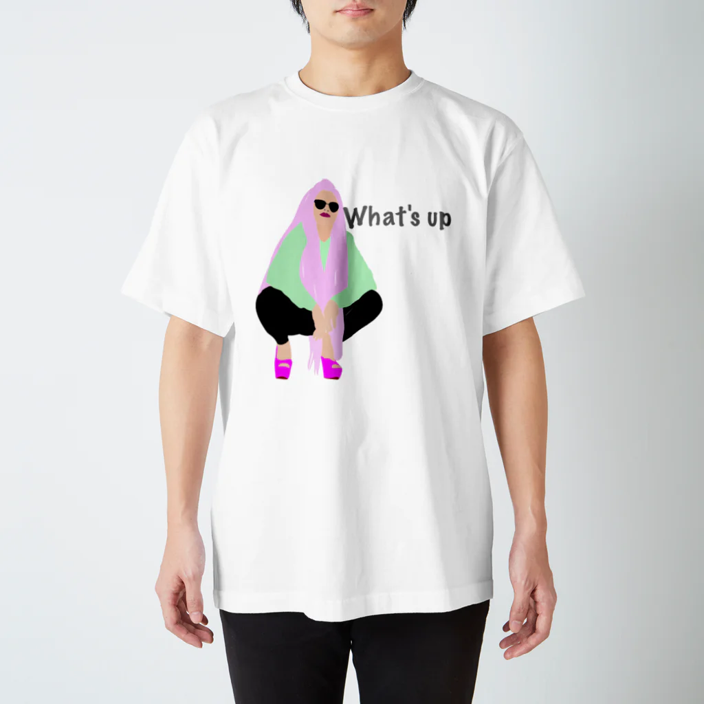 RainbowTokyoのWhat’s up  スタンダードTシャツ