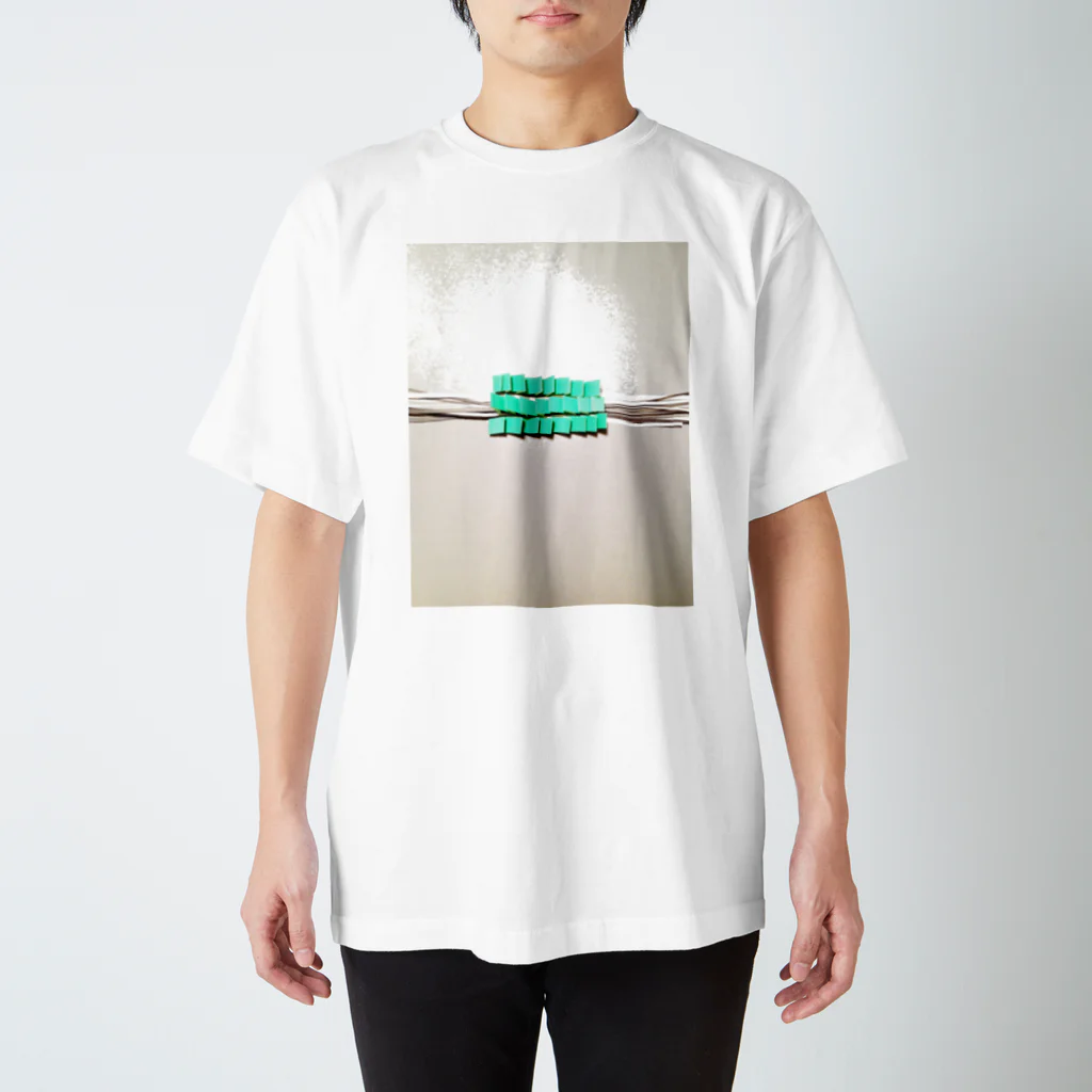 zumiのmizuhiki_emerald_t Regular Fit T-Shirt