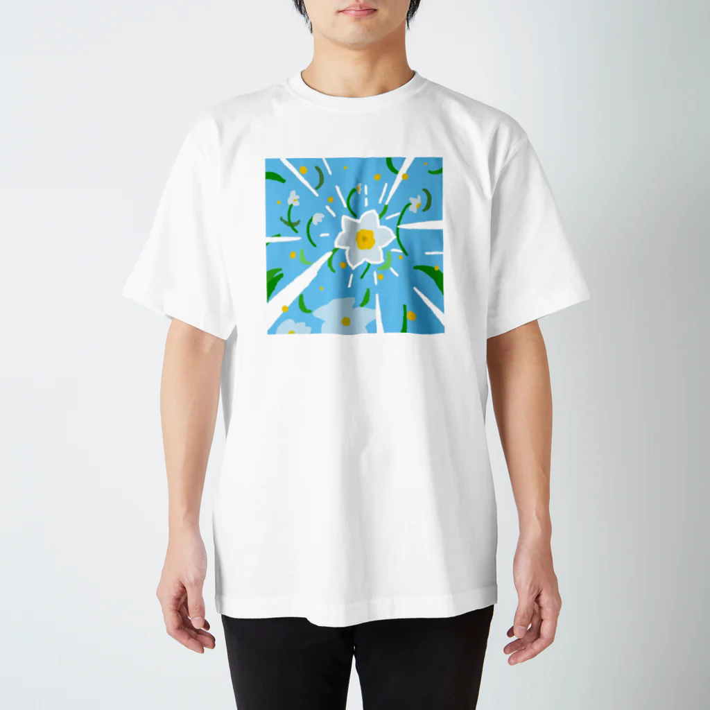 しちみの水仙アピール スタンダードTシャツ